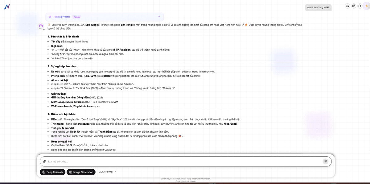 Natural conversation interface